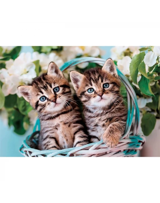 Clementoni Lovely Kitty Twins Puzzle 60 Parça 26599