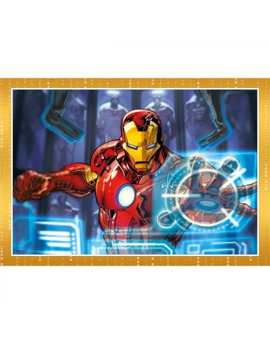 Clementoni Marvel Avengers 4 in 1 Puzzle 72 Parça 21525