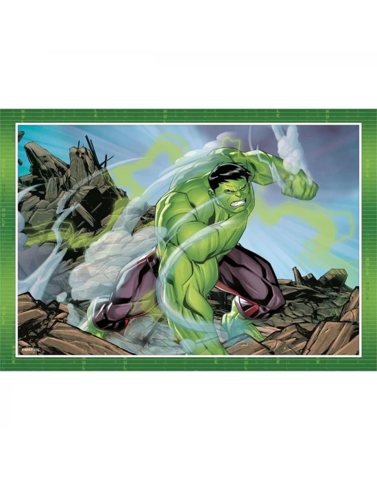 Clementoni Marvel Avengers 4 in 1 Puzzle 72 Parça 21525