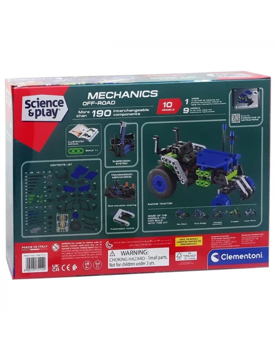Clementoni Mekanik Laboratuvarı Arazi Aracı 75112