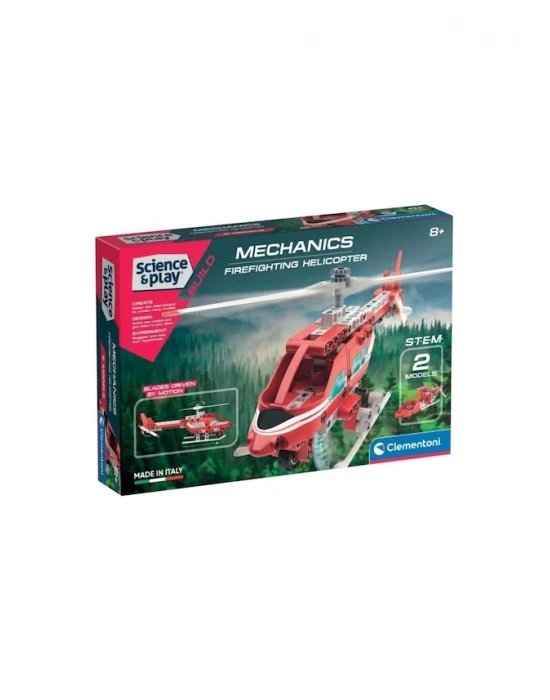 Clementoni Mekanik Laboratuvarı Firefighting Helikopter 75075