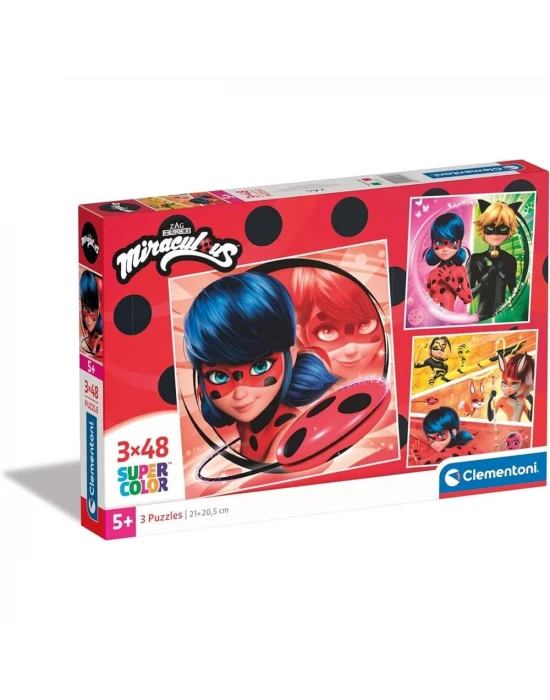 Clementoni Miraculuos Puzzle 3x48 Parça 25317