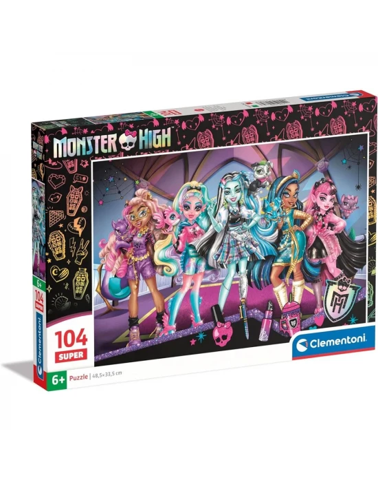 Clementoni Monster High Puzzle 104 Parça 25784
