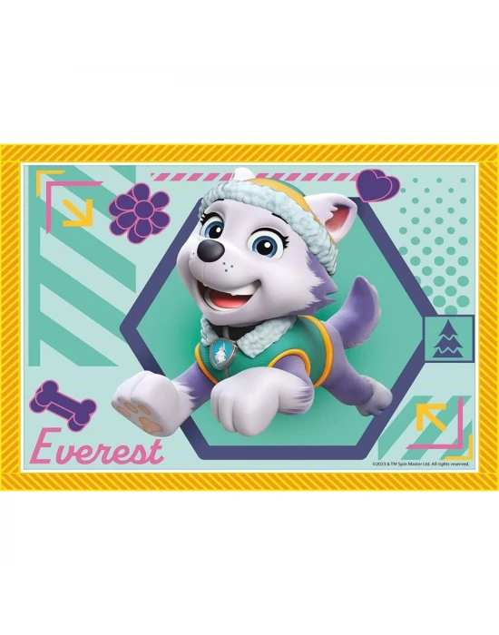 Clementoni Paw Patrol 4 in 1 Puzzle 72 Parça 21526