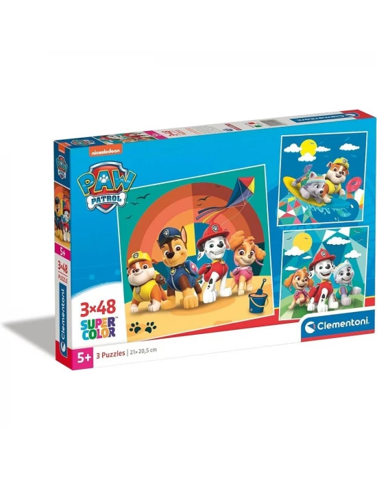 Clementoni Paw Patrol Puzzle 3x48 Parça 25291