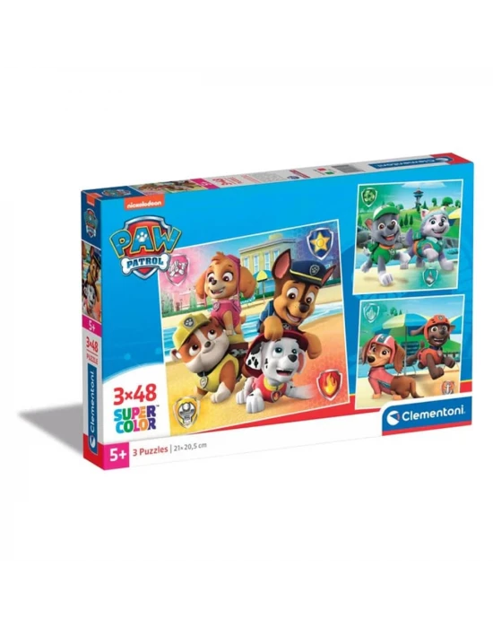 Clementoni Paw Patrol Puzzle 3x48 Parça 25301