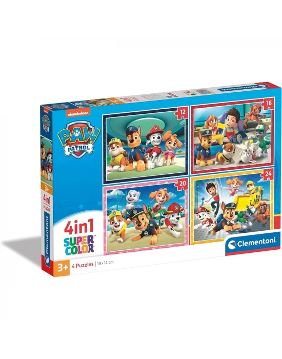 Clementoni Paw Patrol Puzzle 4 in 1 21513