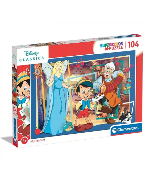 Clementoni Pinokyo Puzzle 104 Parça 25749