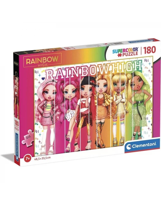 Clementoni Puzzle Rainbow High 180 Parça 29775