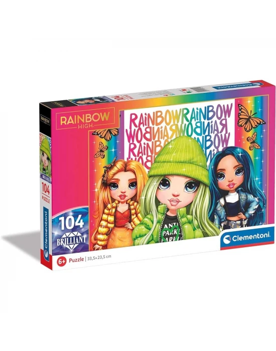 Clementoni Rainbow High Puzzle 104 Parça 20342