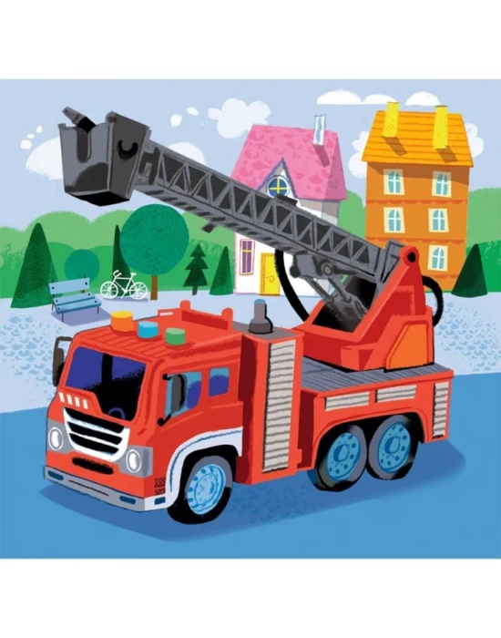 Clementoni Rescue Vehicles Puzzle 3x48 Parça 25318