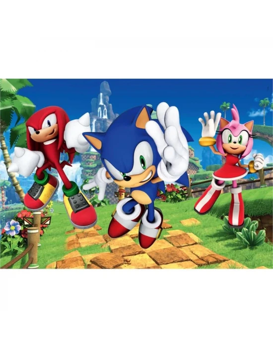 Clementoni Sonic Puzzle 104 Parça 27256