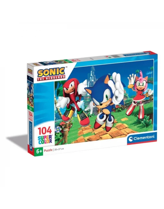 Clementoni Sonic Puzzle 104 Parça 27256