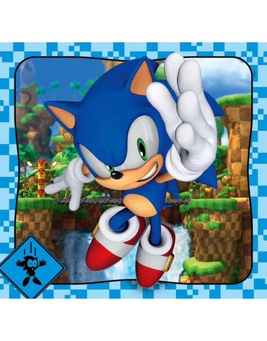 Clementoni Sonic Puzzle 3x48 Parça 25320