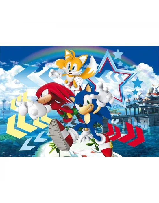 Clementoni Sonic The Hedgehog Puzzle 104 Parça 27267