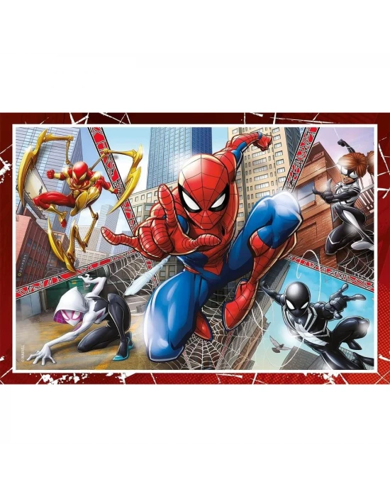 Clementoni Spider-Man Puzzle 4 in 1 72 Parça 21515