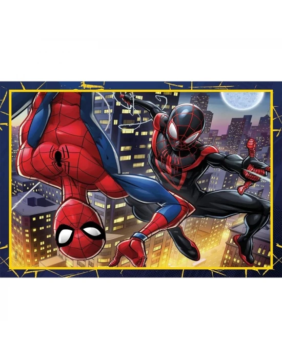 Clementoni Spider-Man Puzzle 4 in 1 72 Parça 21515