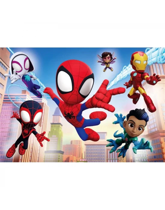 Clementoni Spidey and his Amazing Friends Puzzle 2x60 Parça 21625