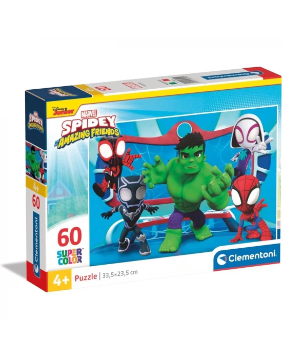 Clementoni Spidey and his Amazing Friends Puzzle 60 Parça 26595