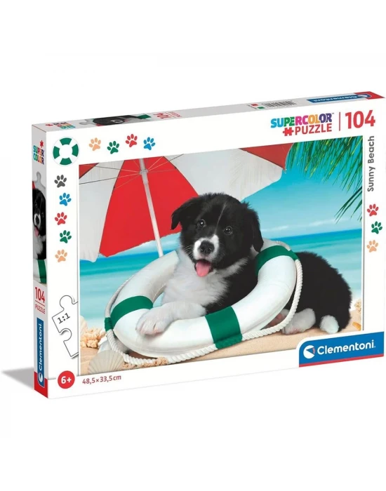 Clementoni Sunny Beach Puzzle 104 Parça 25741