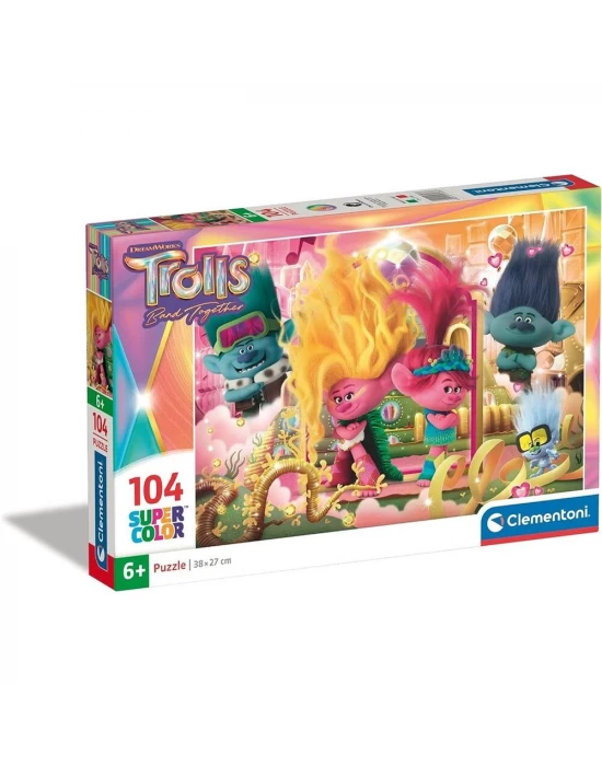 Clementoni Trolls Puzzle 104 Parça 27268