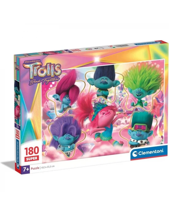 Clementoni Trolls Puzzle 180 Parça 29069