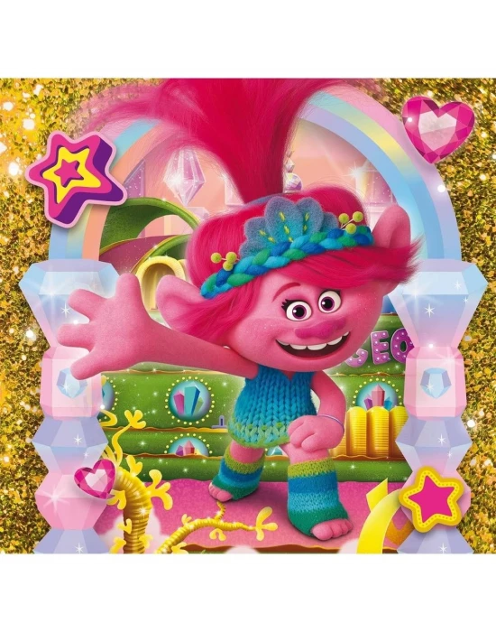 Clementoni Trolls Puzzle 3x48 Parça 25292