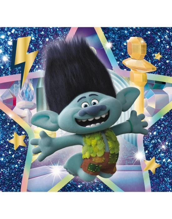 Clementoni Trolls Puzzle 3x48 Parça 25292