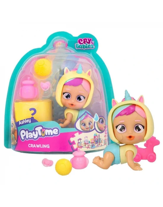 Cry Babies PlayTime Mini Bebekler - Ashley