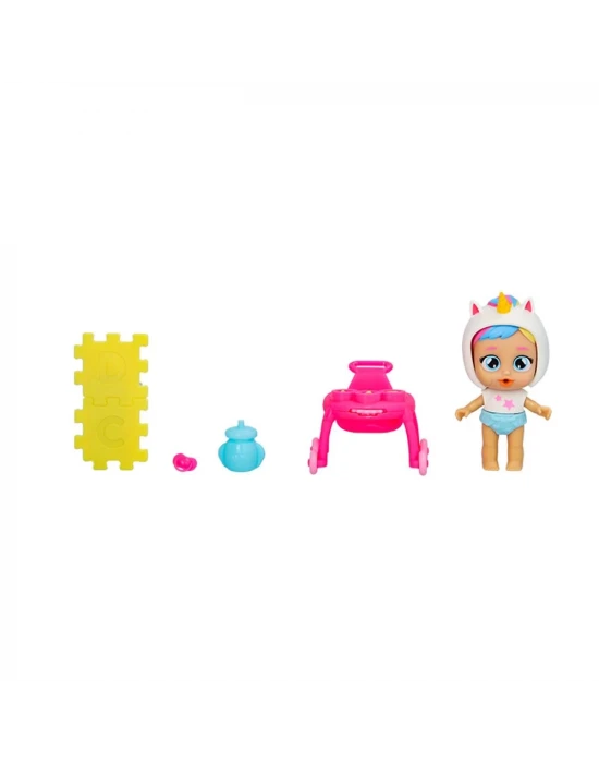 Cry Babies PlayTime Mini Dreamy Bebek ve Yürüteç Oyun Seti 923218