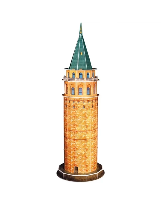 Cubic Fun 3D 17 Parça Puzzle Galata Kulesi