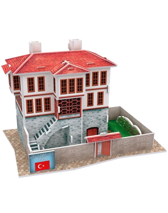 Cubic Fun 3D 18 Parça Puzzle Türk Halk Evi 2