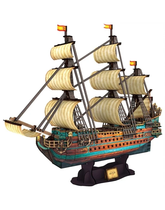 Cubic Fun 3D 248 Parça Puzzle San Felipe Gemisi