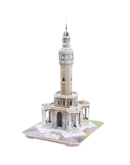 Cubic Fun 3D 61 Parça Puzzle İzmir Saat Kulesi