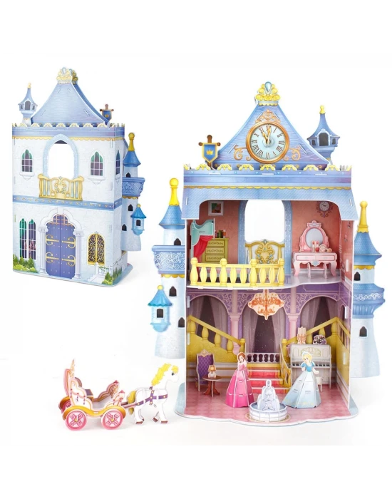 Cubic Fun 81 Parça Puzzle Fairytale Castle