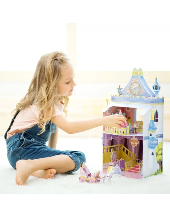 Cubic Fun 81 Parça Puzzle Fairytale Castle
