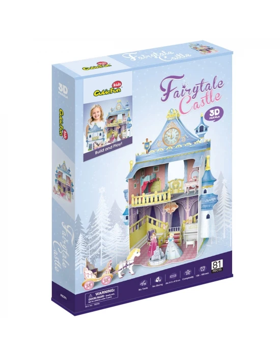 Cubic Fun 81 Parça Puzzle Fairytale Castle