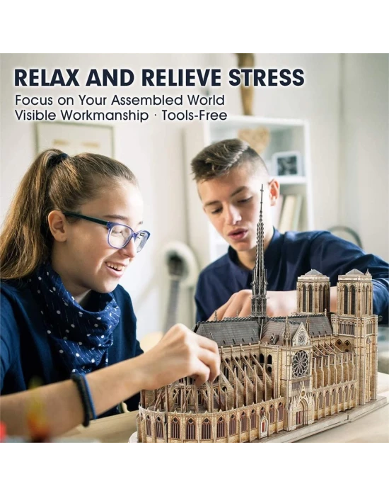 Cubic Fun Notre Dame de Paris 3D Puzzle