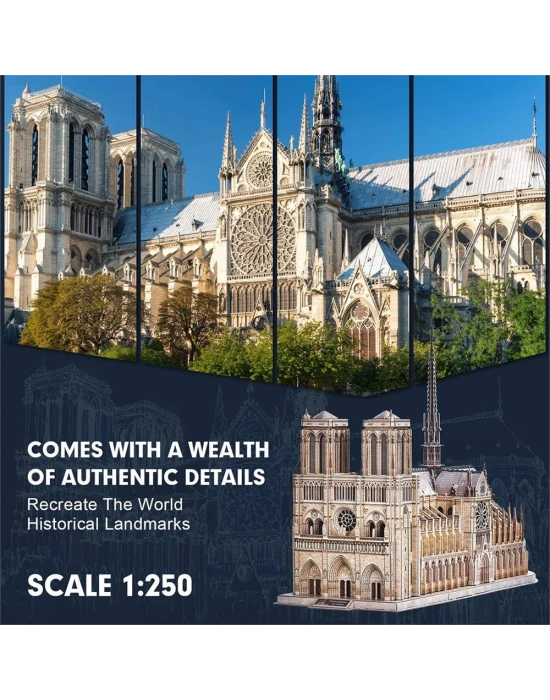 Cubic Fun Notre Dame de Paris 3D Puzzle