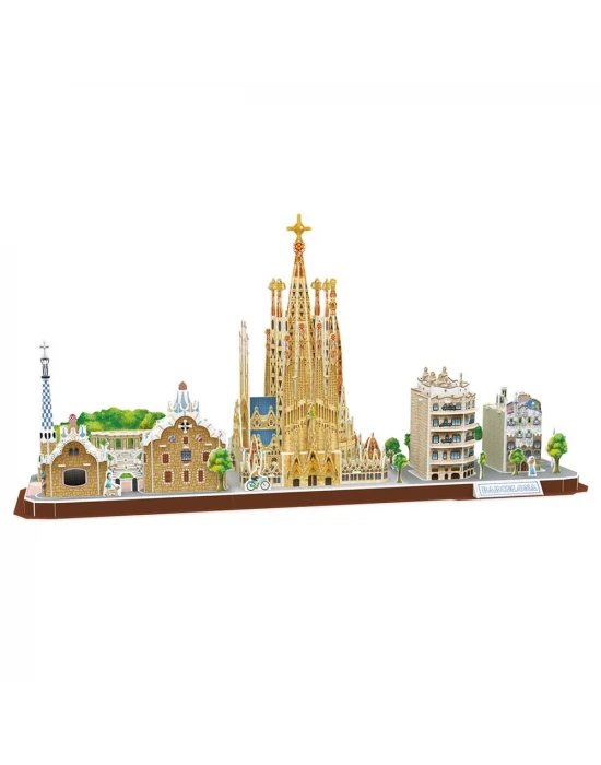 CubicFun Barcelona 3D Puzzle 186 Parça
