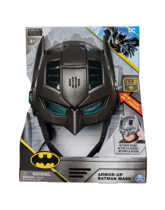 DC Comics Sesli ve Işıklı Zırhlı Batman Maskesi 6067474