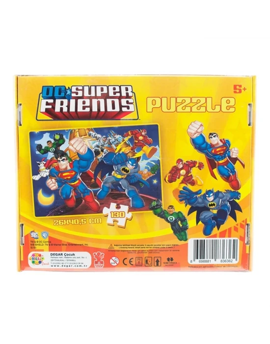 DC Super Friends 130 Parça Puzzle