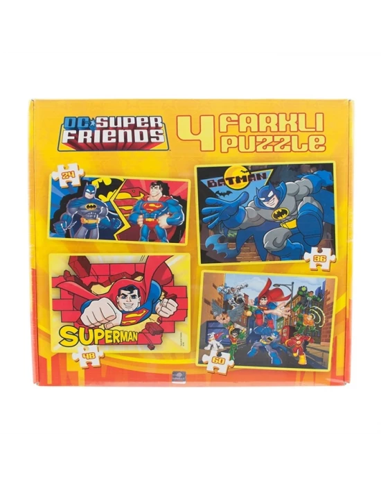DC Super Friends 4lü Puzzle