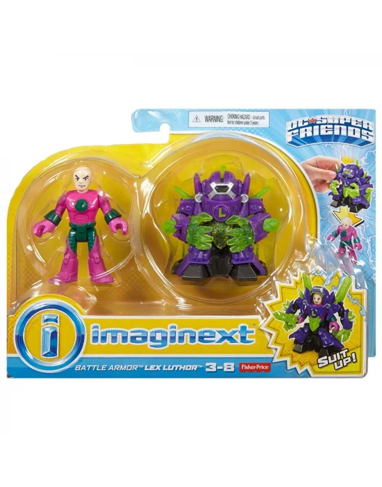DC Super Friends Battle Armor Lex Luthor Oyun Seti