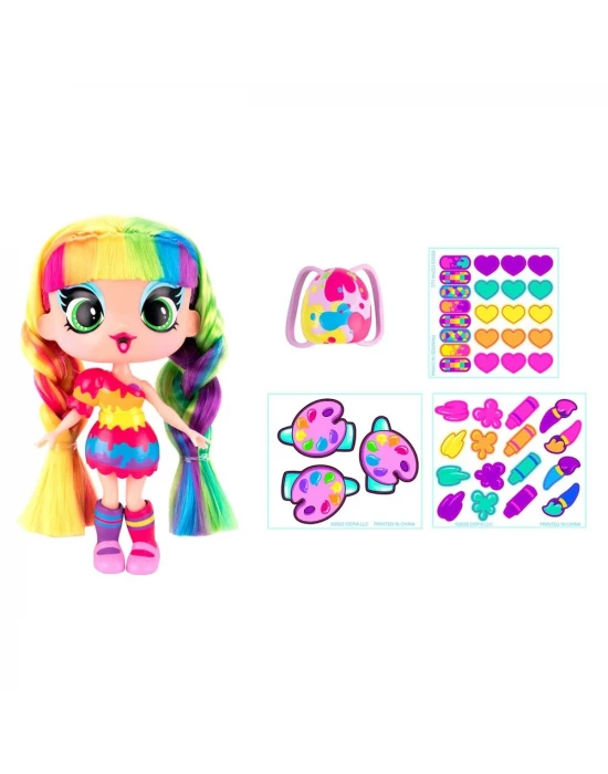 Decora Girlz 15 cm Moda Bebek ve Oyun Seti D1009