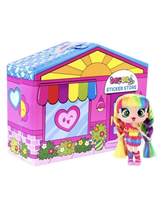 Decora Girlz 15 cm Moda Bebek ve Oyun Seti D1009