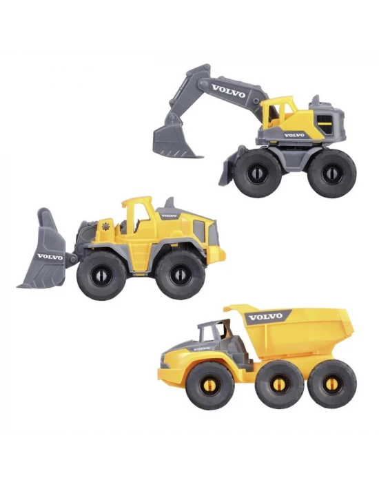 Dickie Toys Volvo İnşaat Araçları Seti 203722015