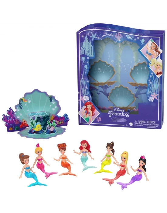 Disney Ariel ve Kız Kardeşleri Oyun Seti-HLW96
