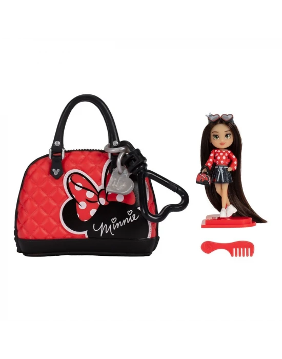 Disney ily 4ever Çanta Bebek Aksesuar Seti - Minnie Kırmızı