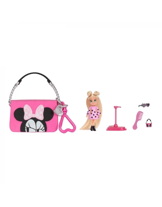 Disney ily 4ever Çanta Bebek Aksesuar Seti - Minnie Pembe